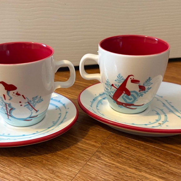 Starbucks Other - 2007 Starbucks Holiday Cup and Saucer